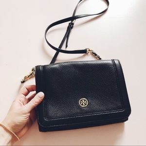Tory Burch Landon Crossbody in Black